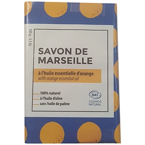 MARSEILLE SOAP WITH OLIVE OIL & ORANGE(METAL BOX)