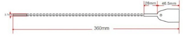 security seal, container seal, PLASTIC SEAL, plastic seal, seal