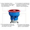 vibration polishing machine copper polishing