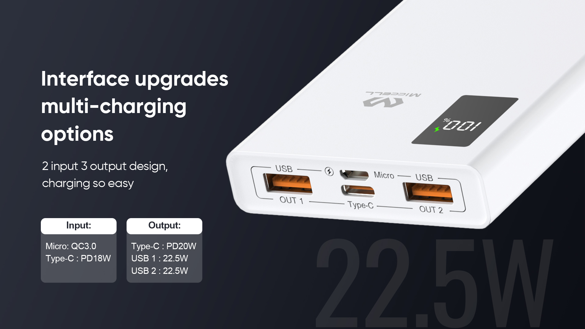fast charging multiple device mobile power banks