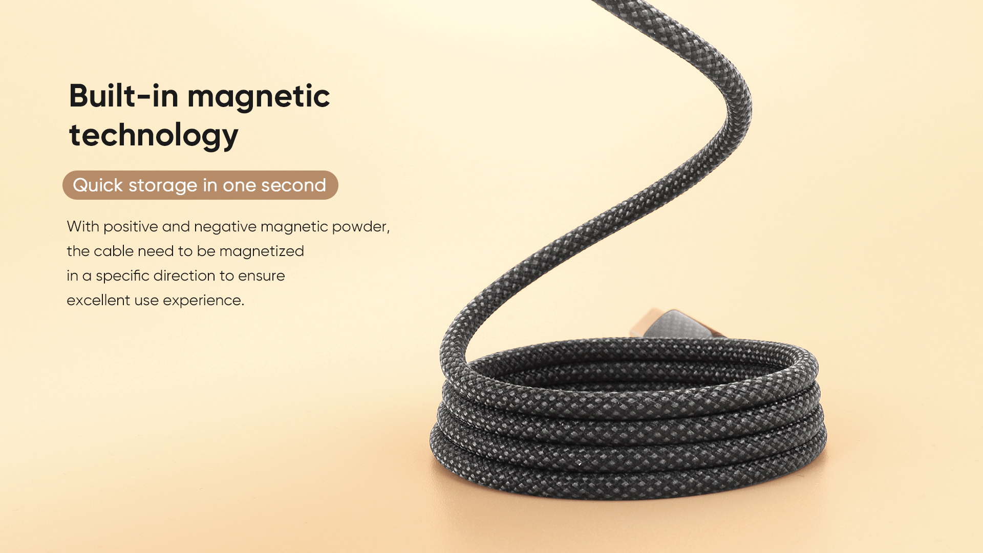 Hign-End Patented Magnetic Data Cable
