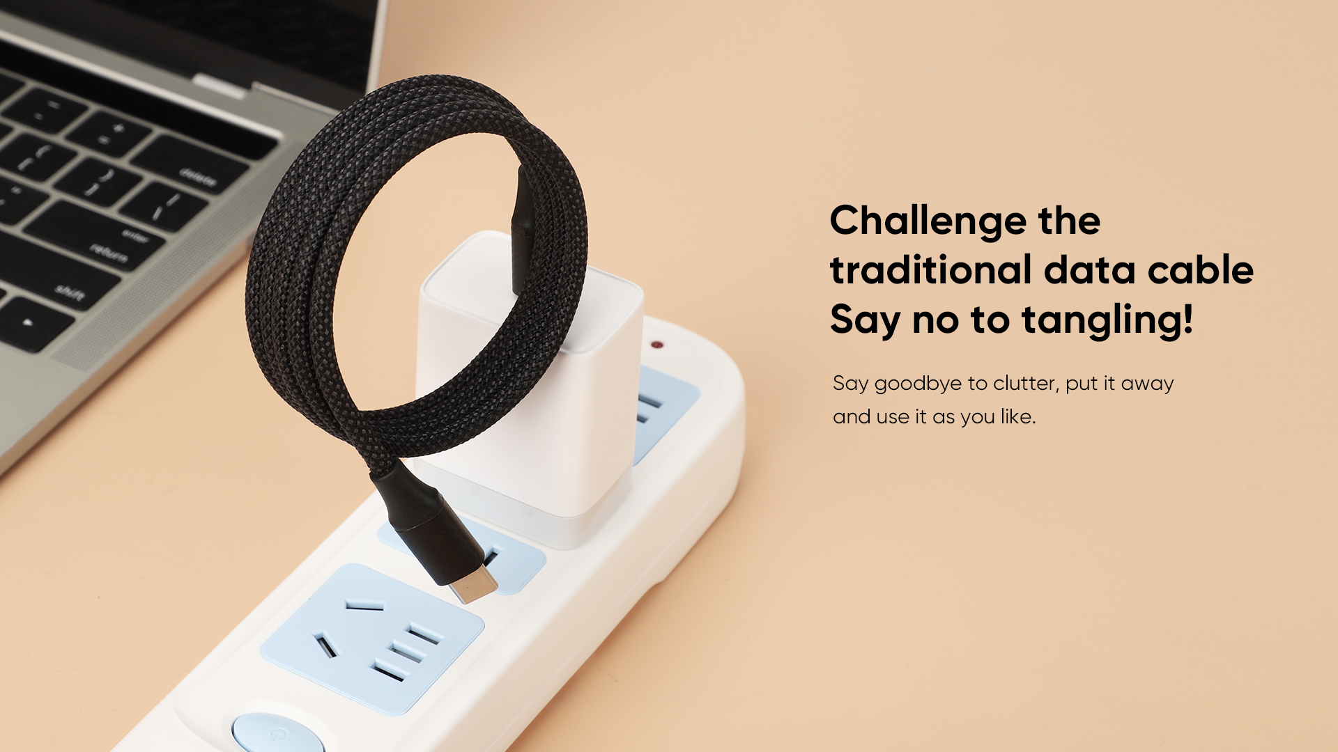 Magnetic Self-Winding Aluminum Data Cables