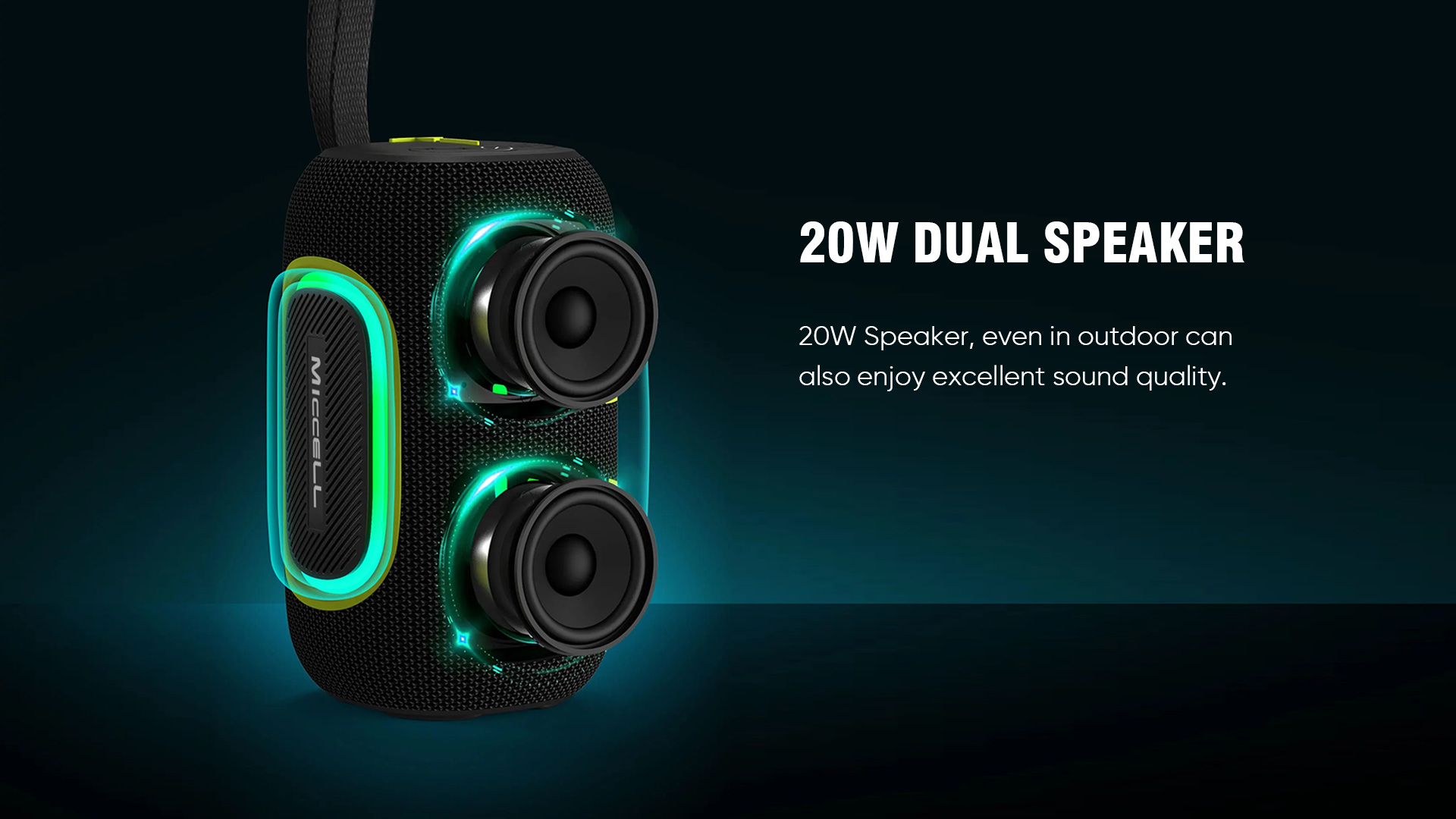 20w dual speaker for party