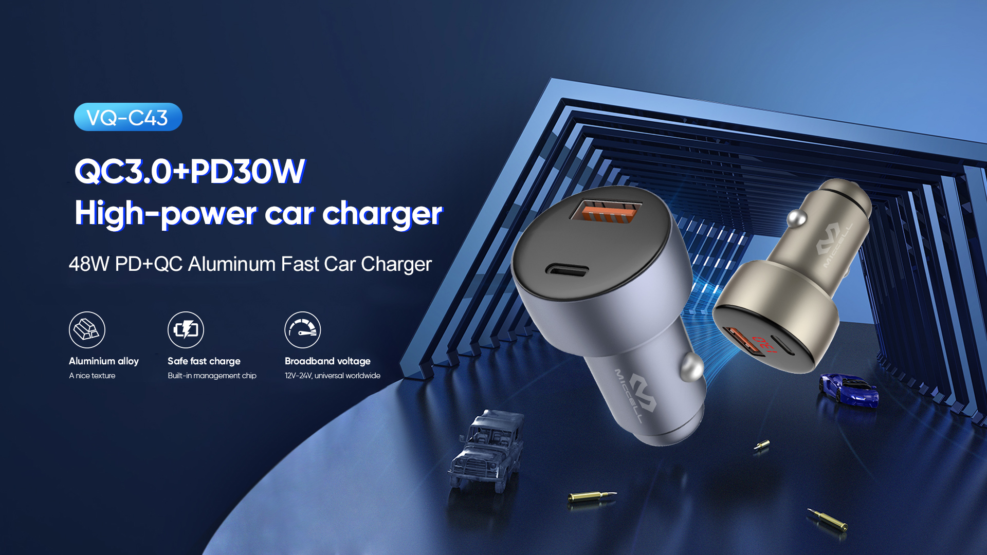 48w pd car charger