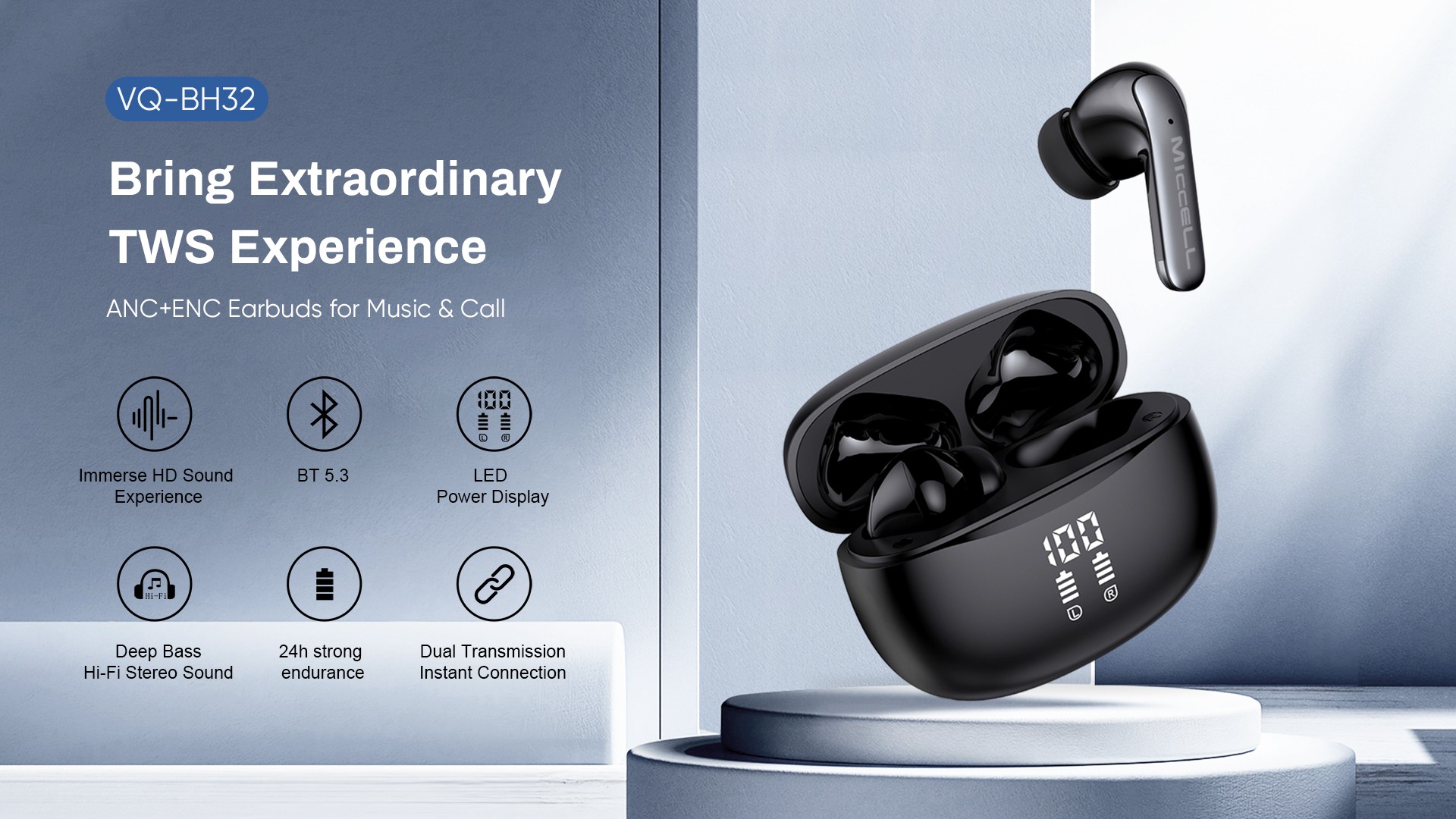 ANC TWS Earphones