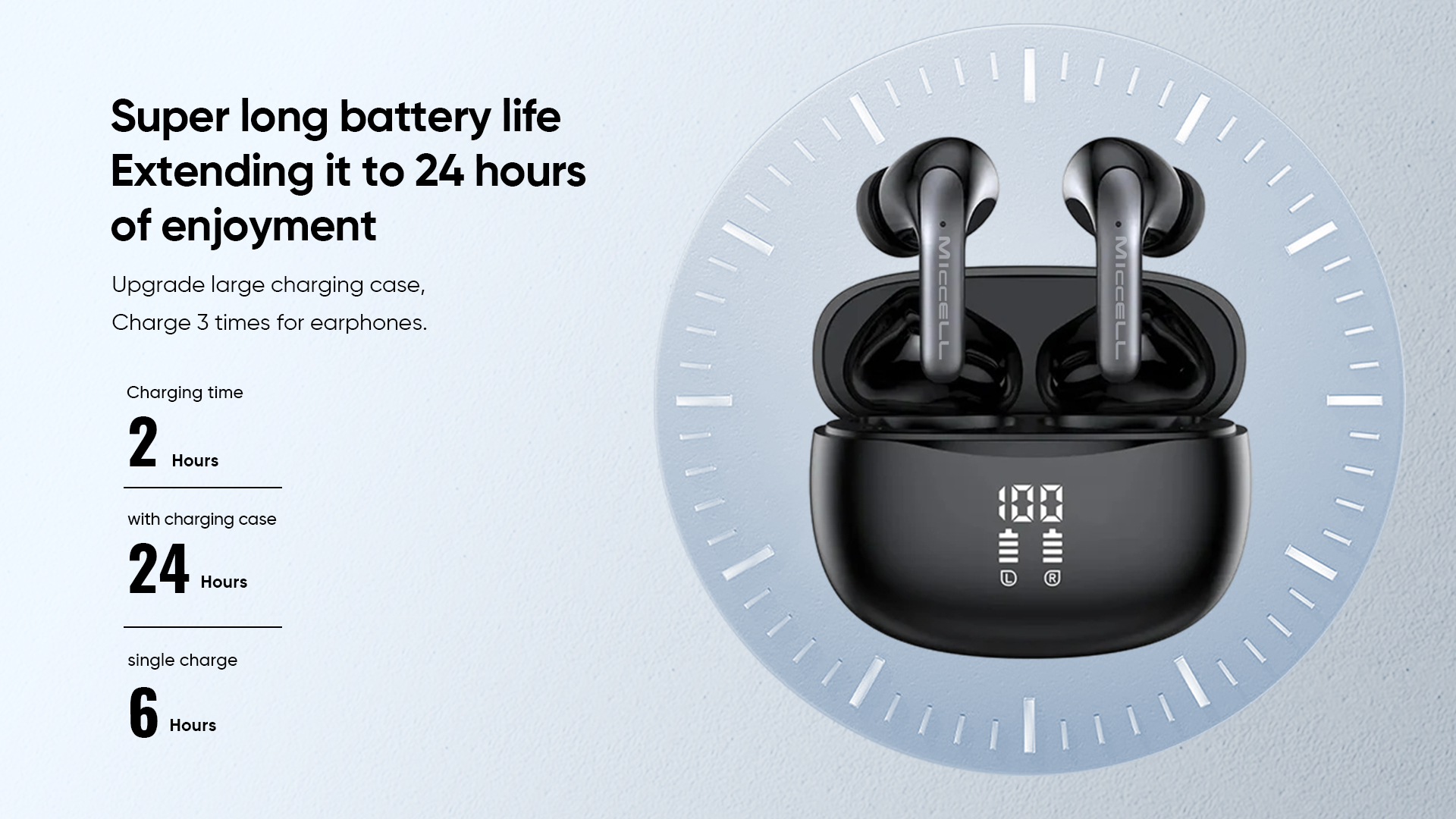 Super Long Battery Life TWS headphones