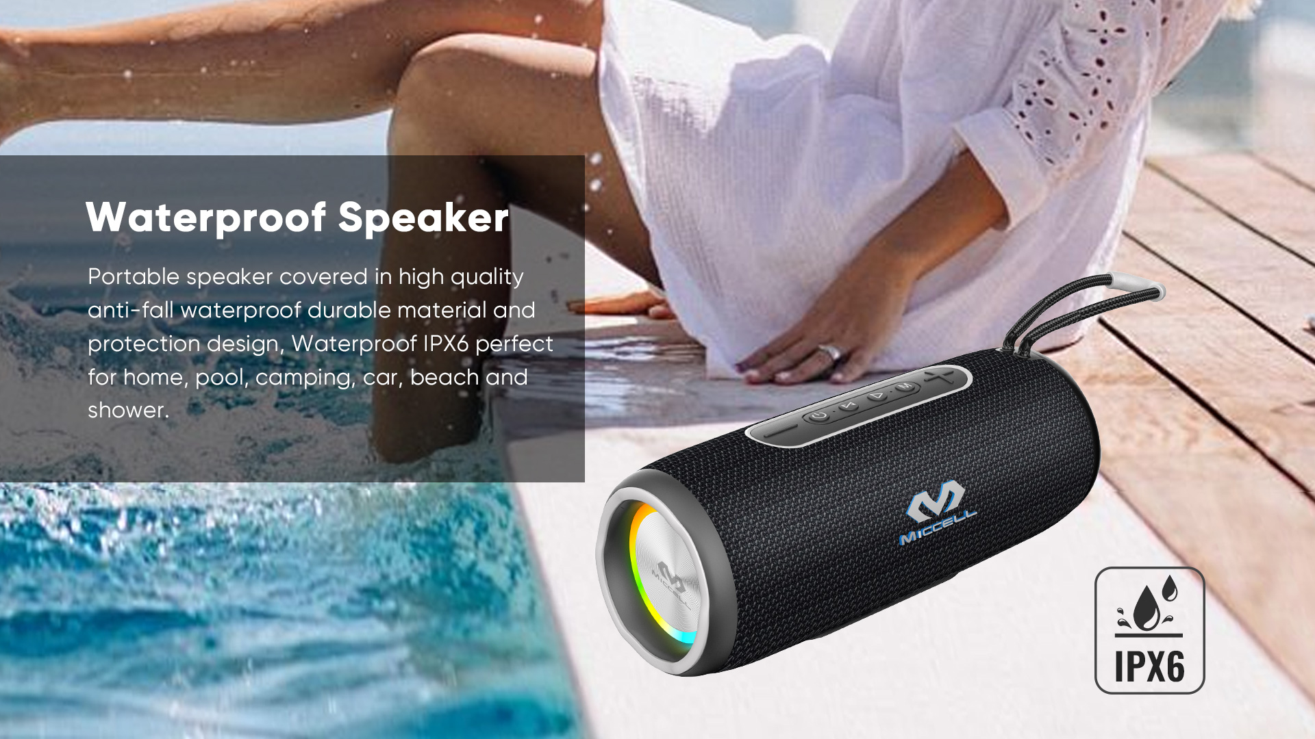 waterproof bluetooth speaker
