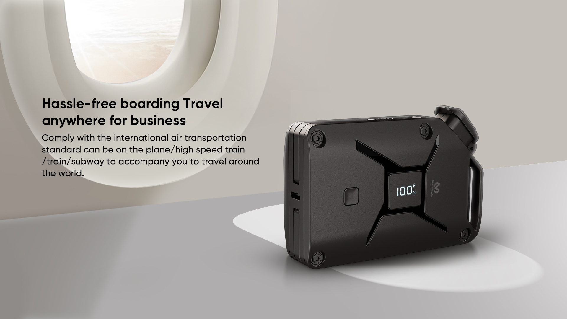 power bank airplane