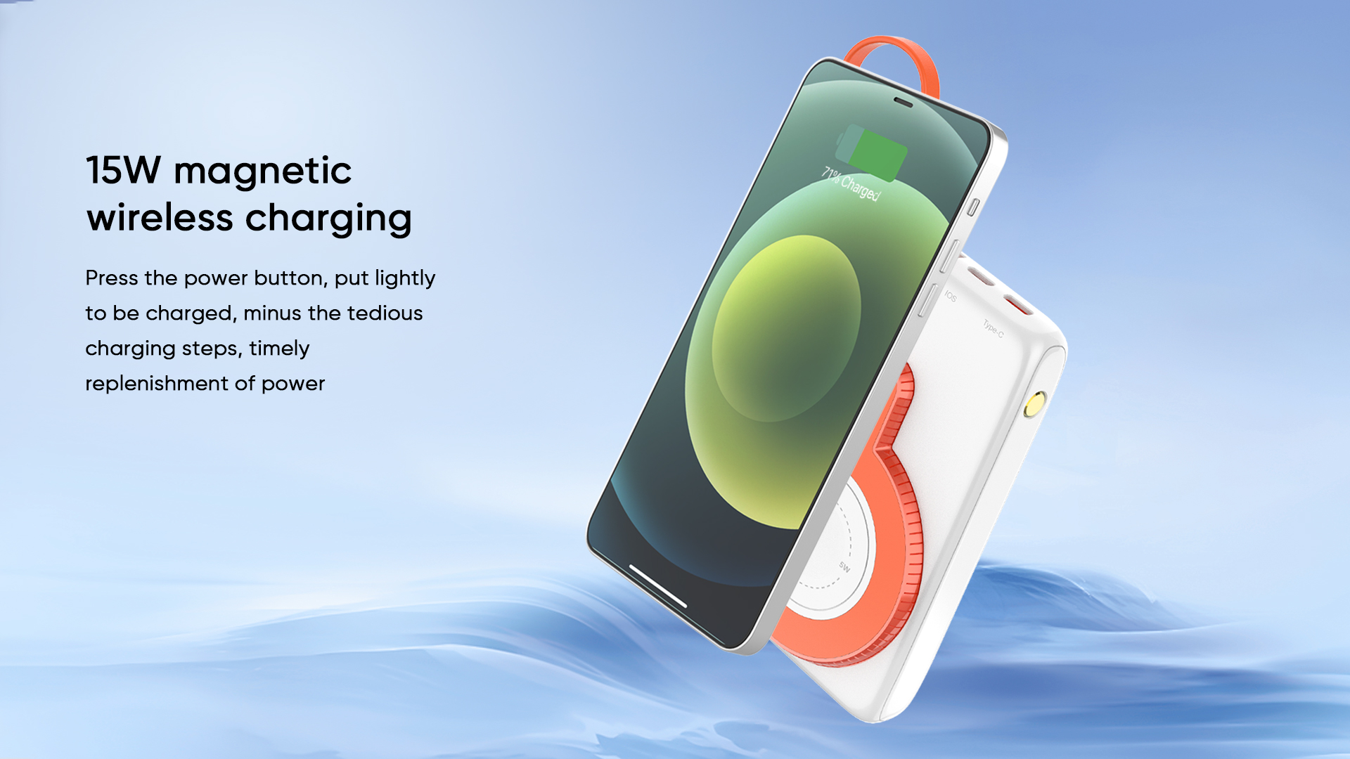 15w wireless power bank