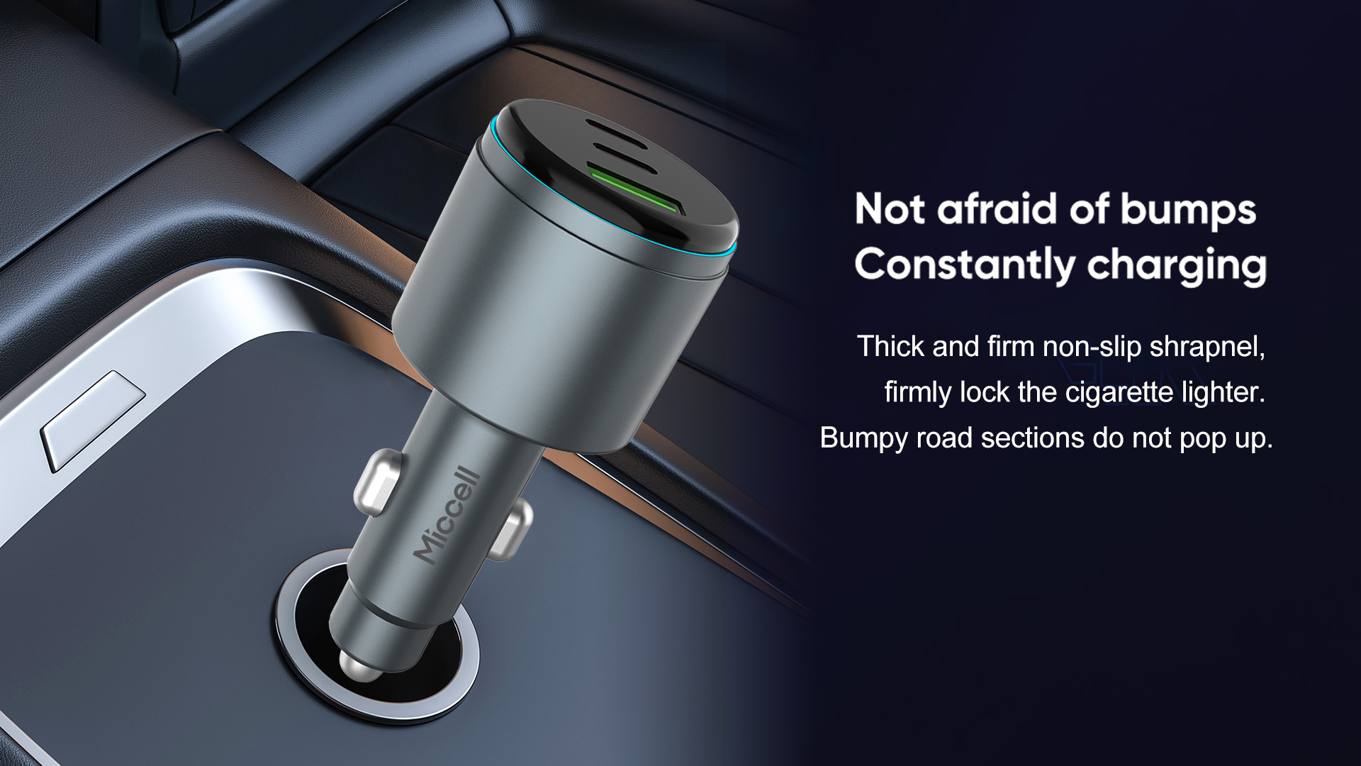 USB C Car Charger Adapter