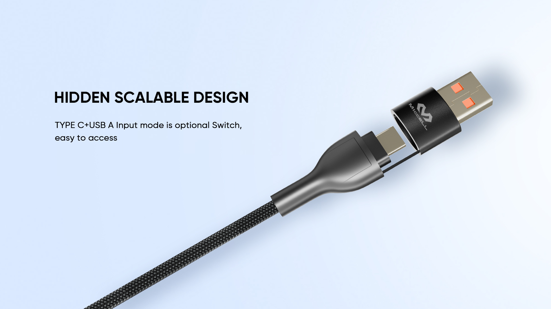 Magnetic fast charging cables