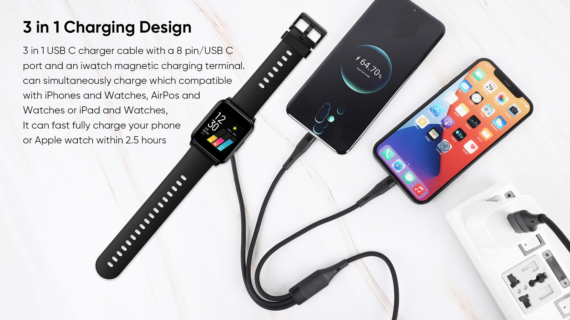 Silicone Charging Cable