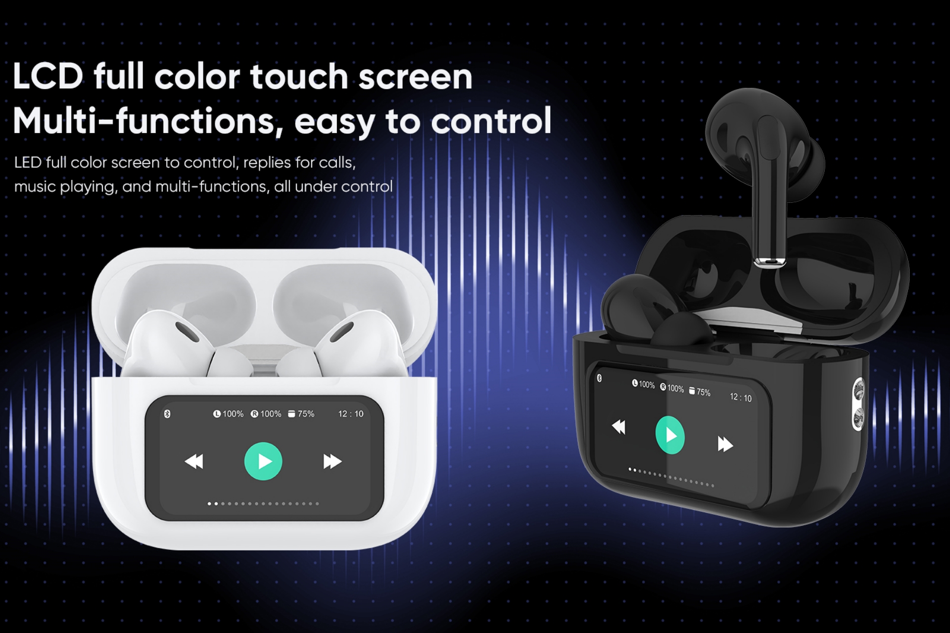 Touch Screen Earbuds
