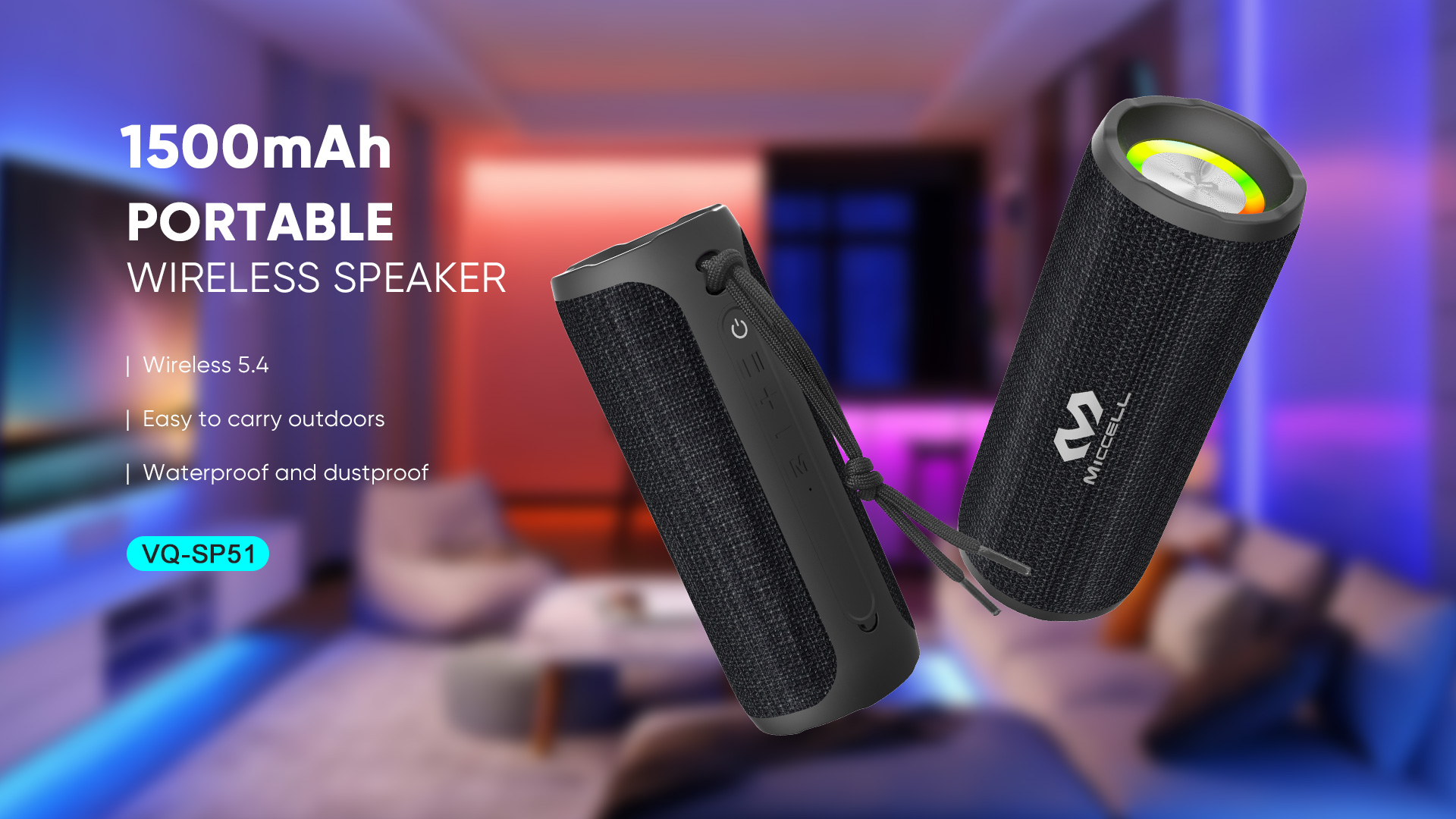 portable bluetooth wireless speaker