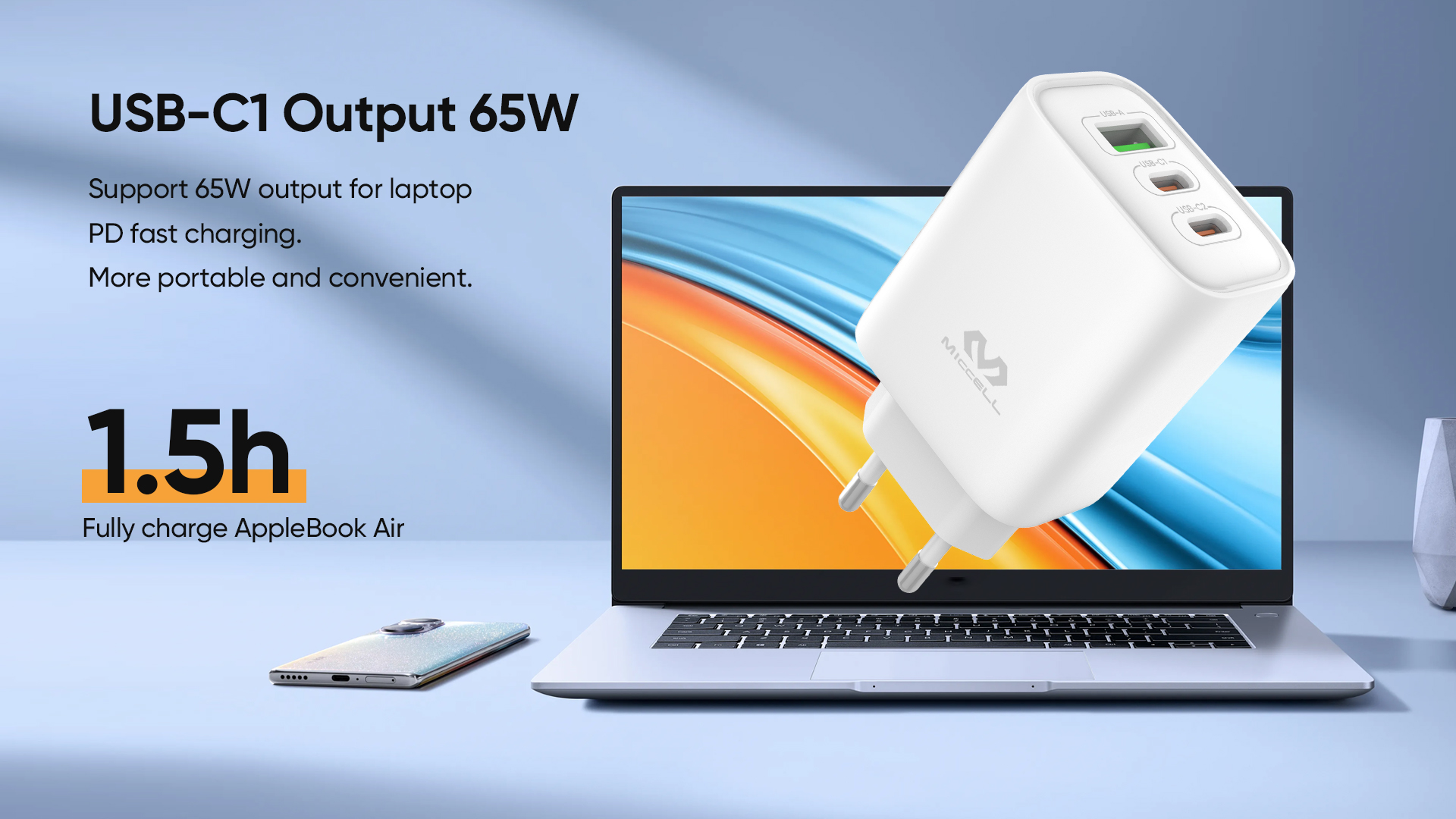 65W fast pd charger