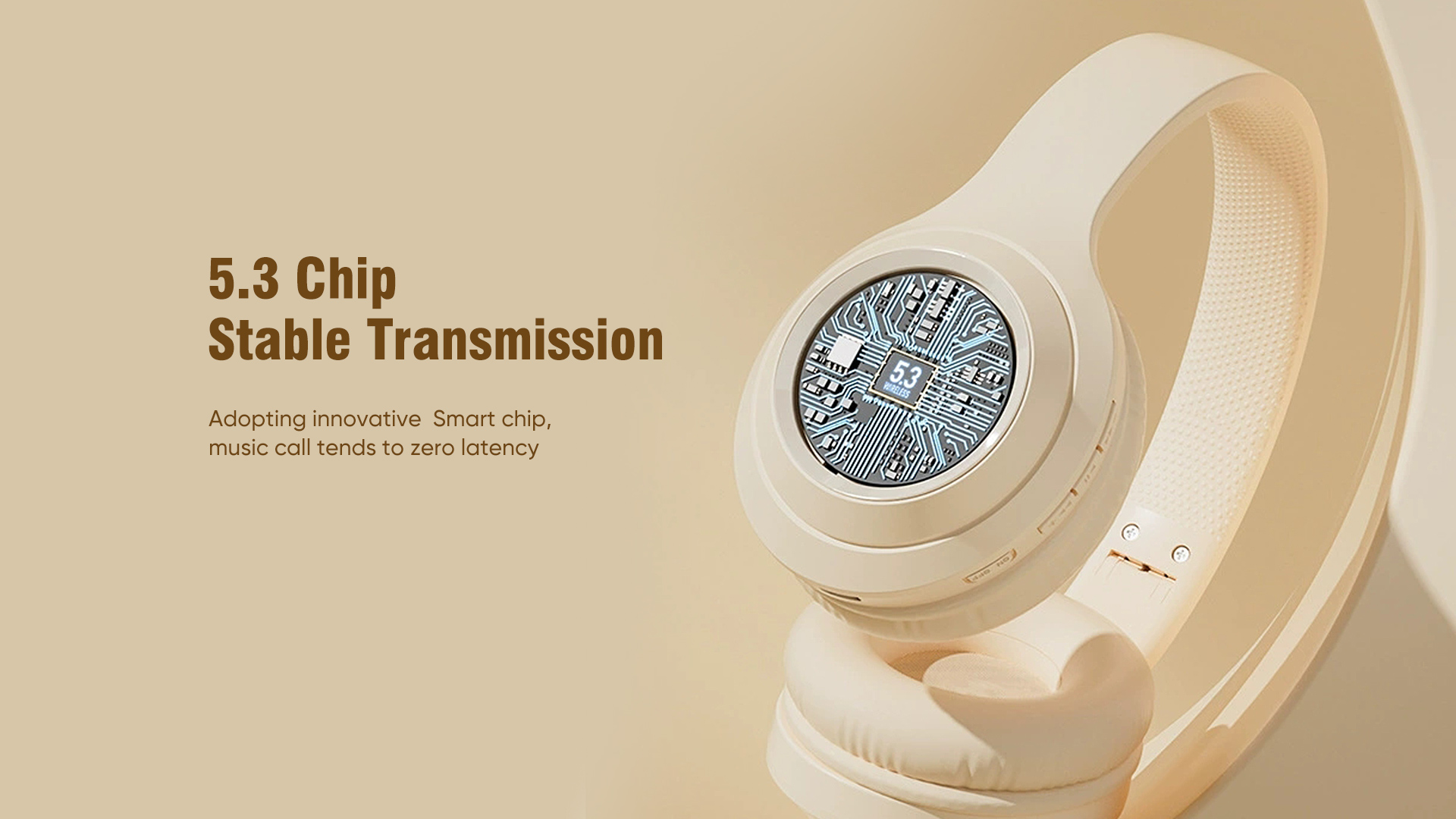 Budget friendly wireless Bluetooth 5.3 headphone