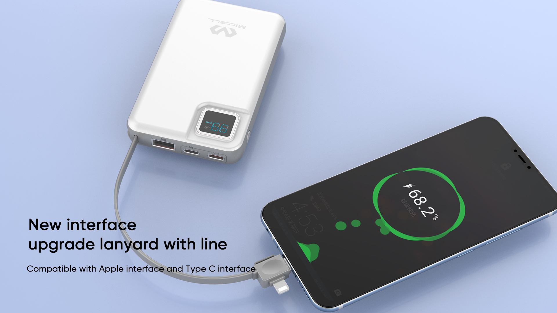 Magnetic Battery Pack for iPhone Apple Watch