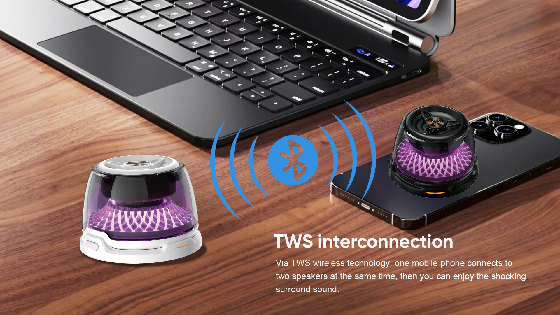 Magnetic Bluetooth Speaker
