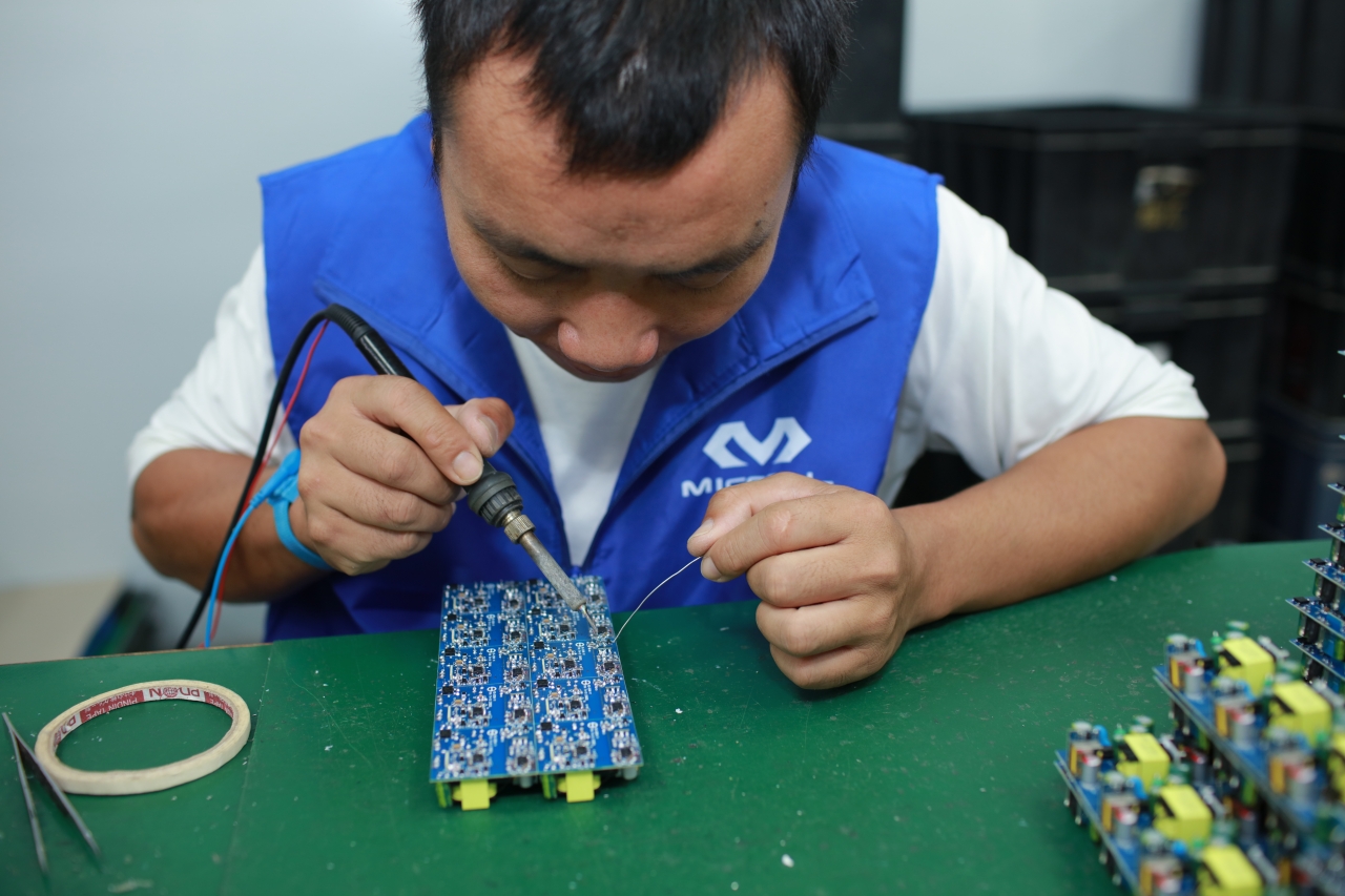 mass production of phone chargers