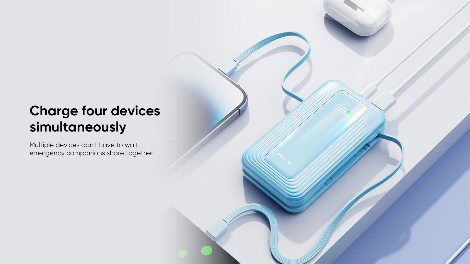 10000mAh pocket juice power bank