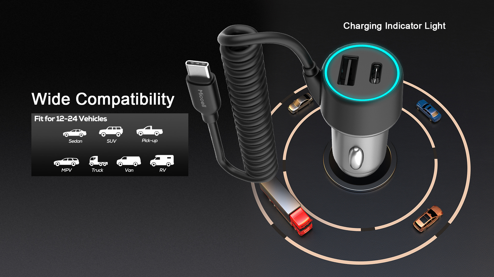Fast Car Charger Adapter