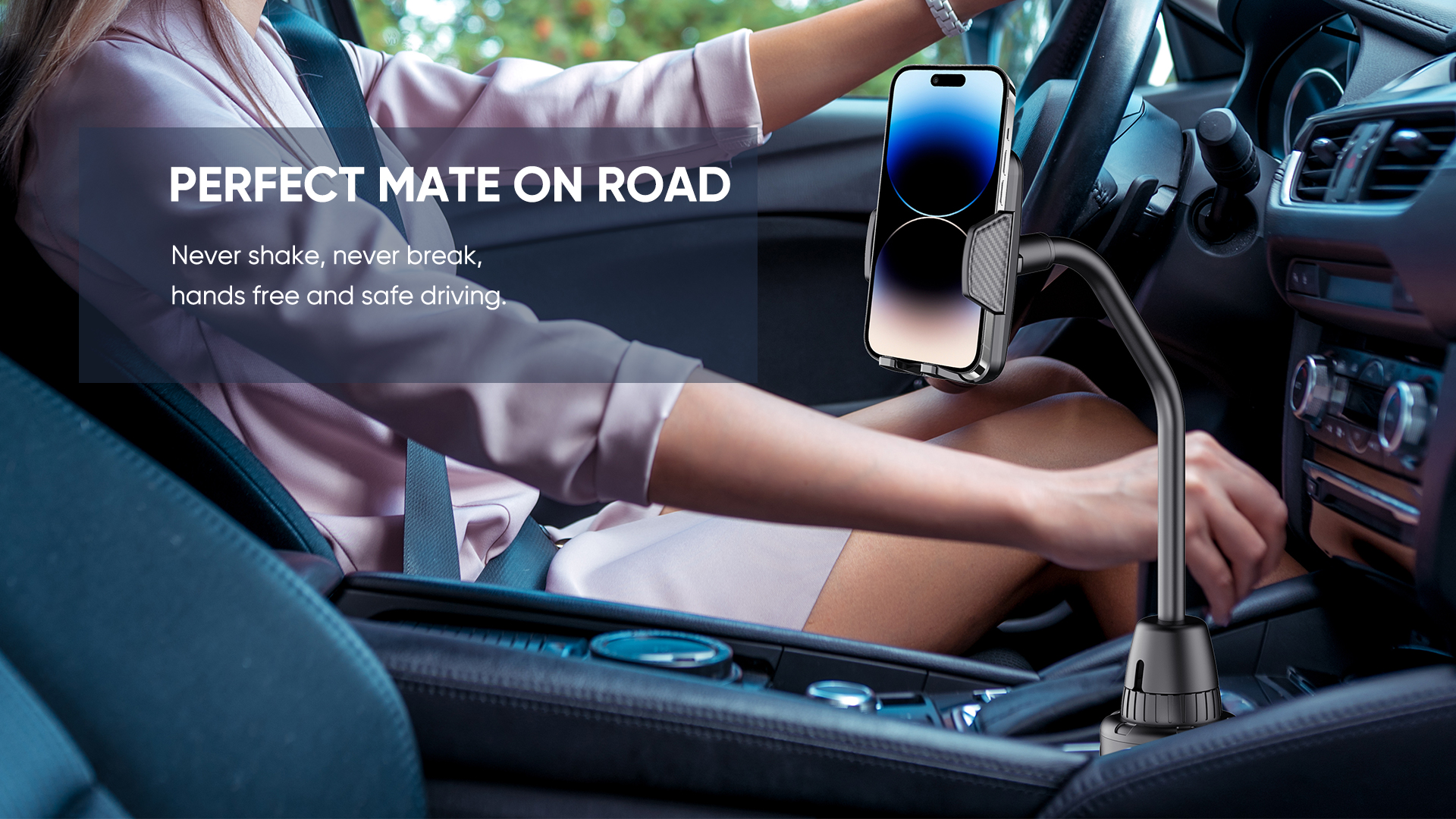 mobile cup holder mount