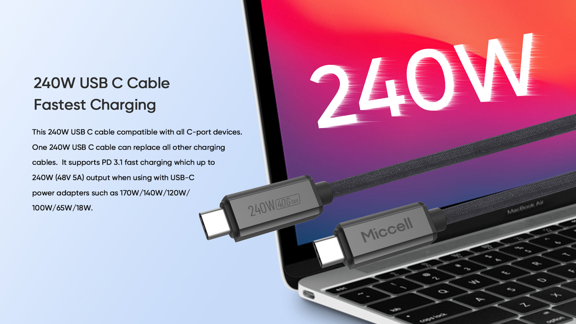 type c usb cable