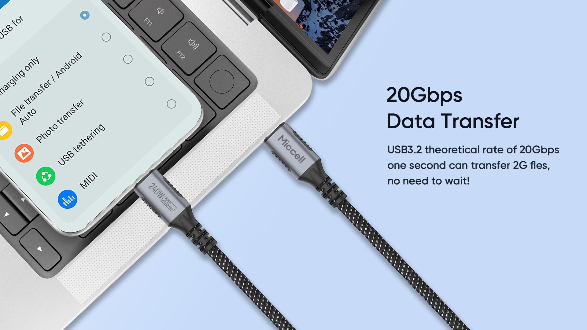 20gbps usb c cable