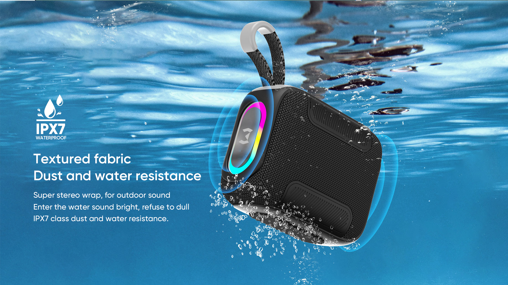 ipx7 portable speaker