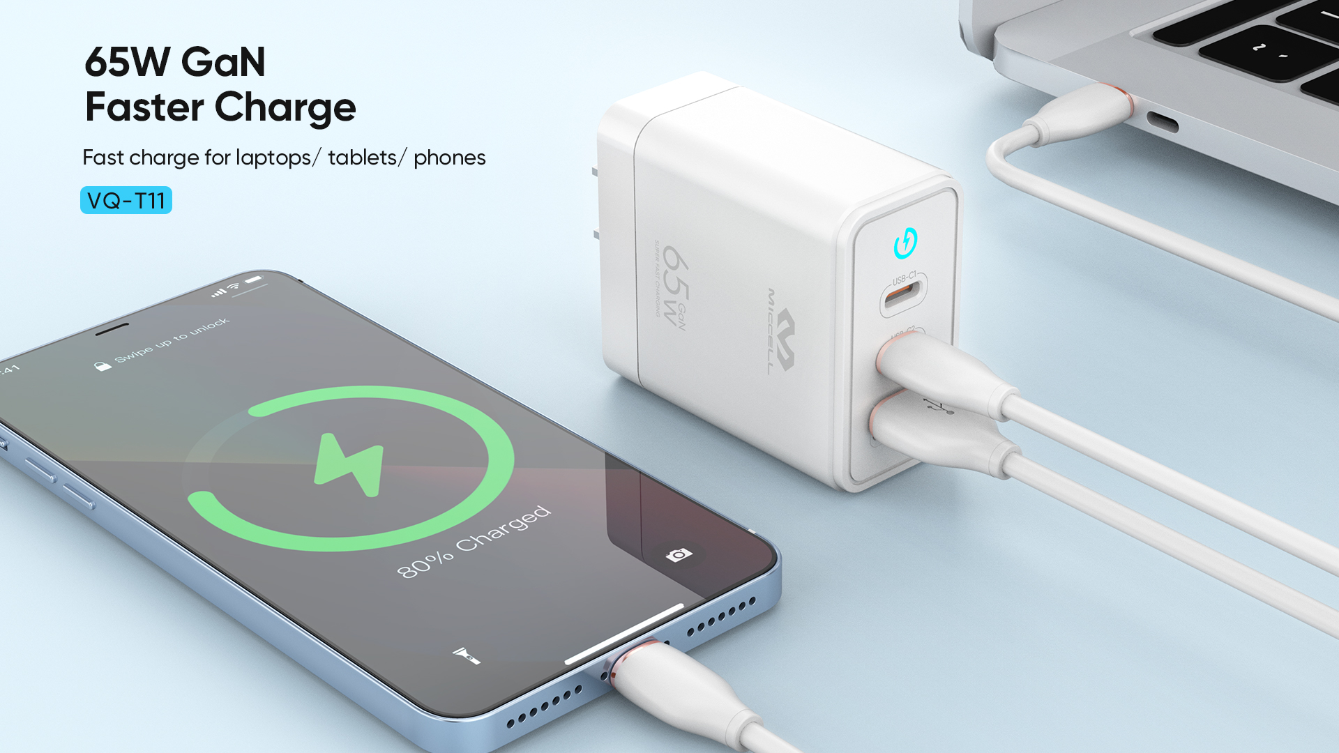 65W Gan charger