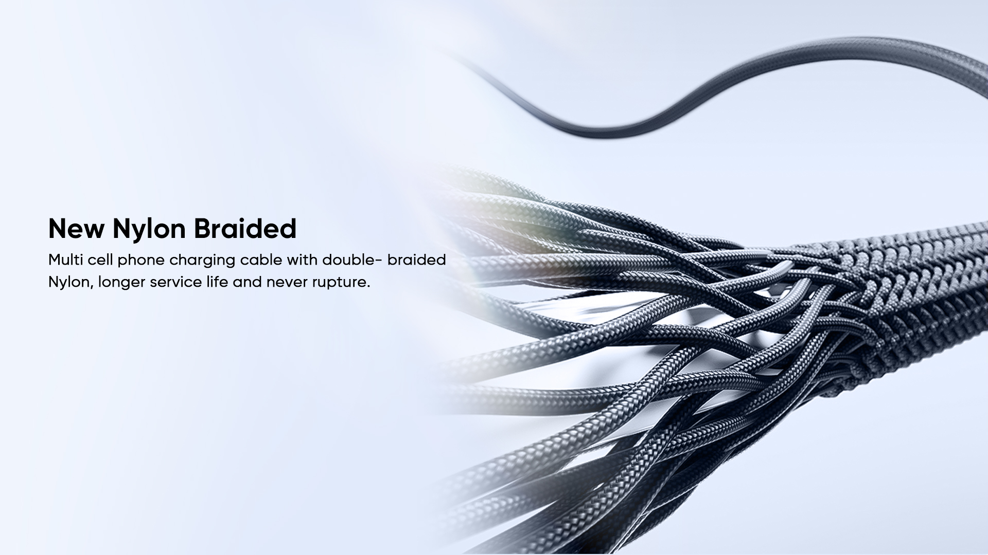 Nylon braided cables