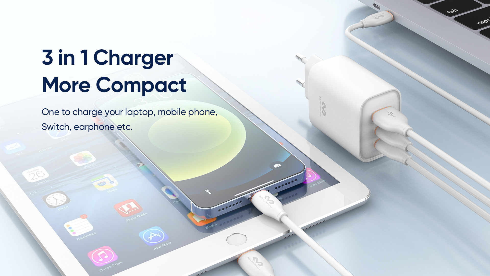 3 in 1 pd charger