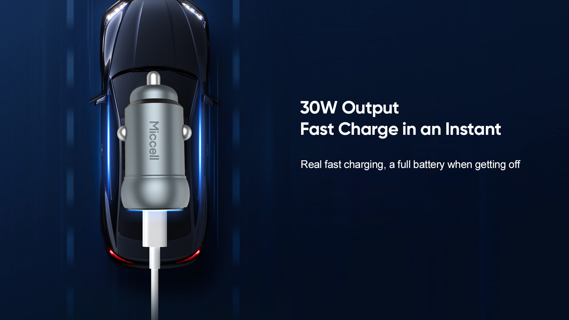 30W car charger