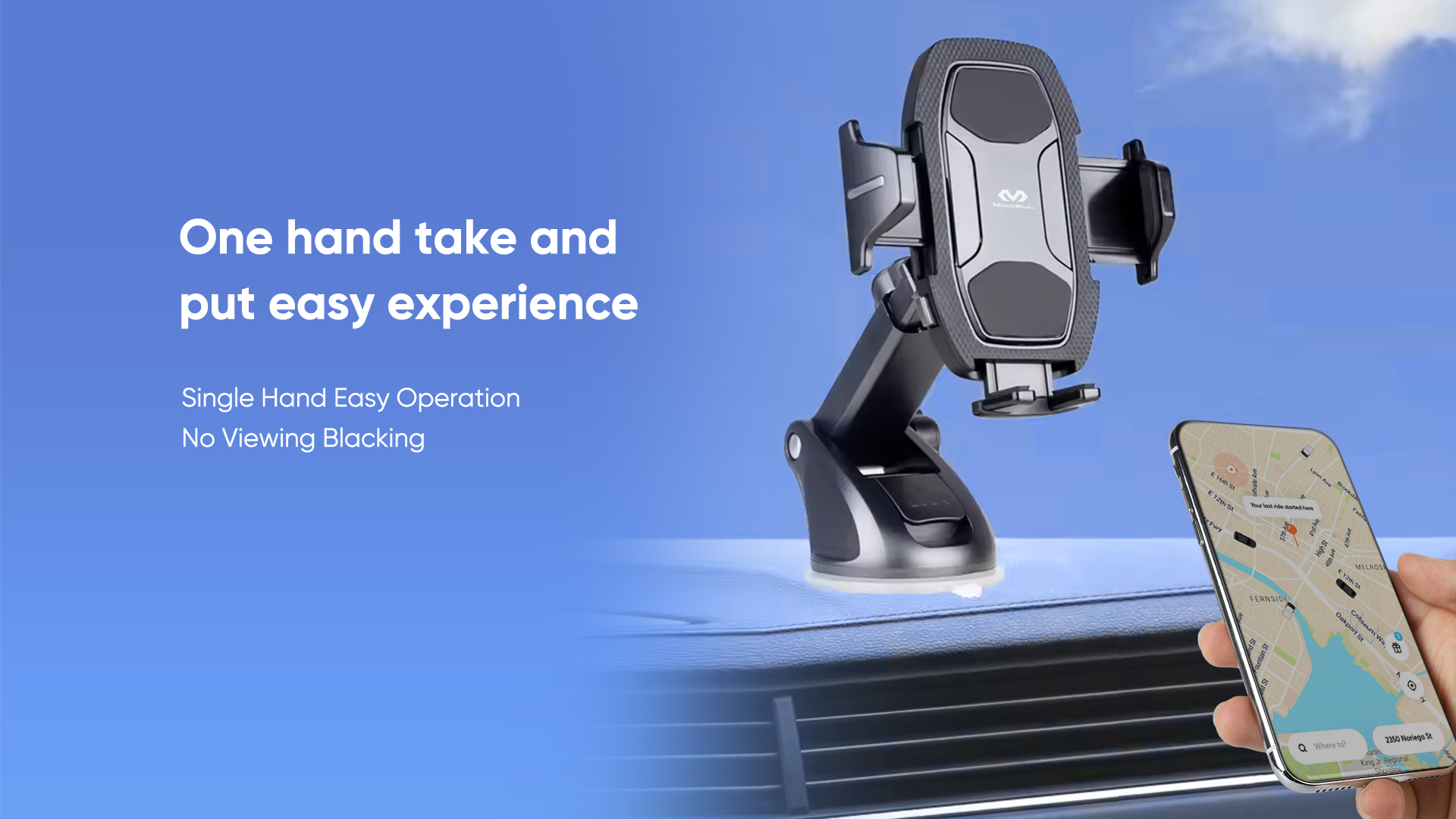 mobile phone car mount phone holder