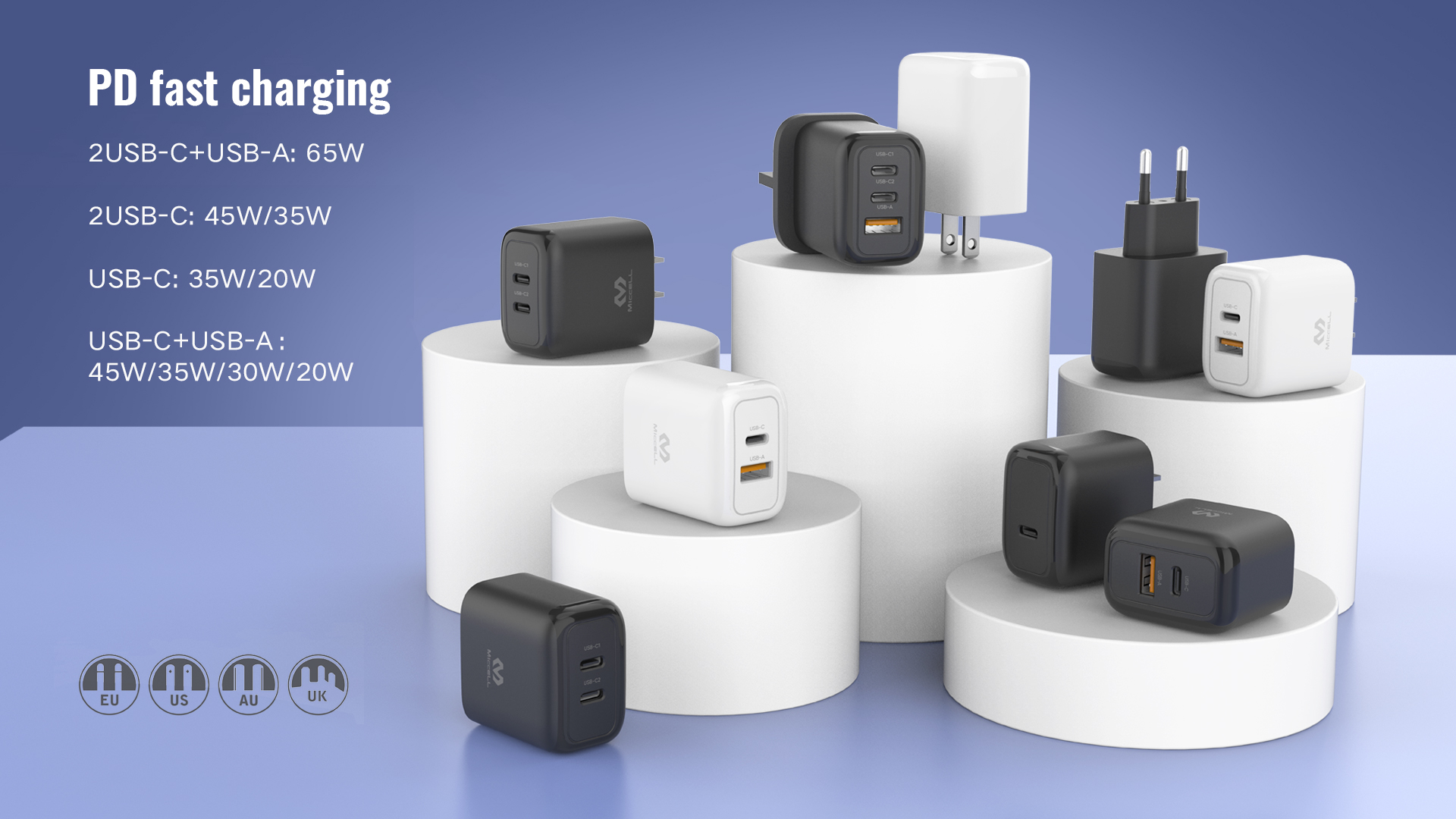 fast charging USB chargers