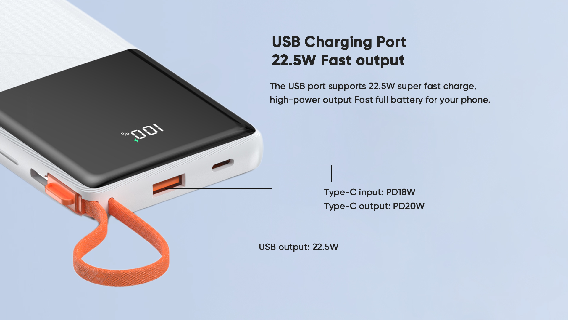 power bank that charges fast