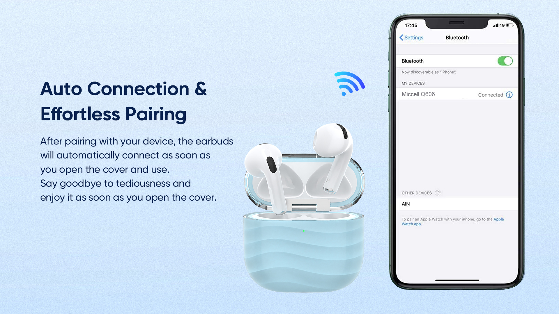 Bluetooth 5.3 wireless earphones