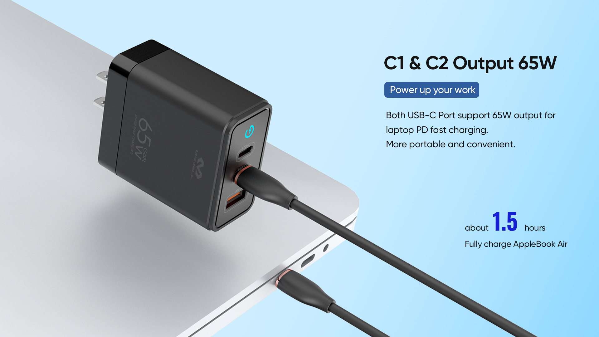 65W charger