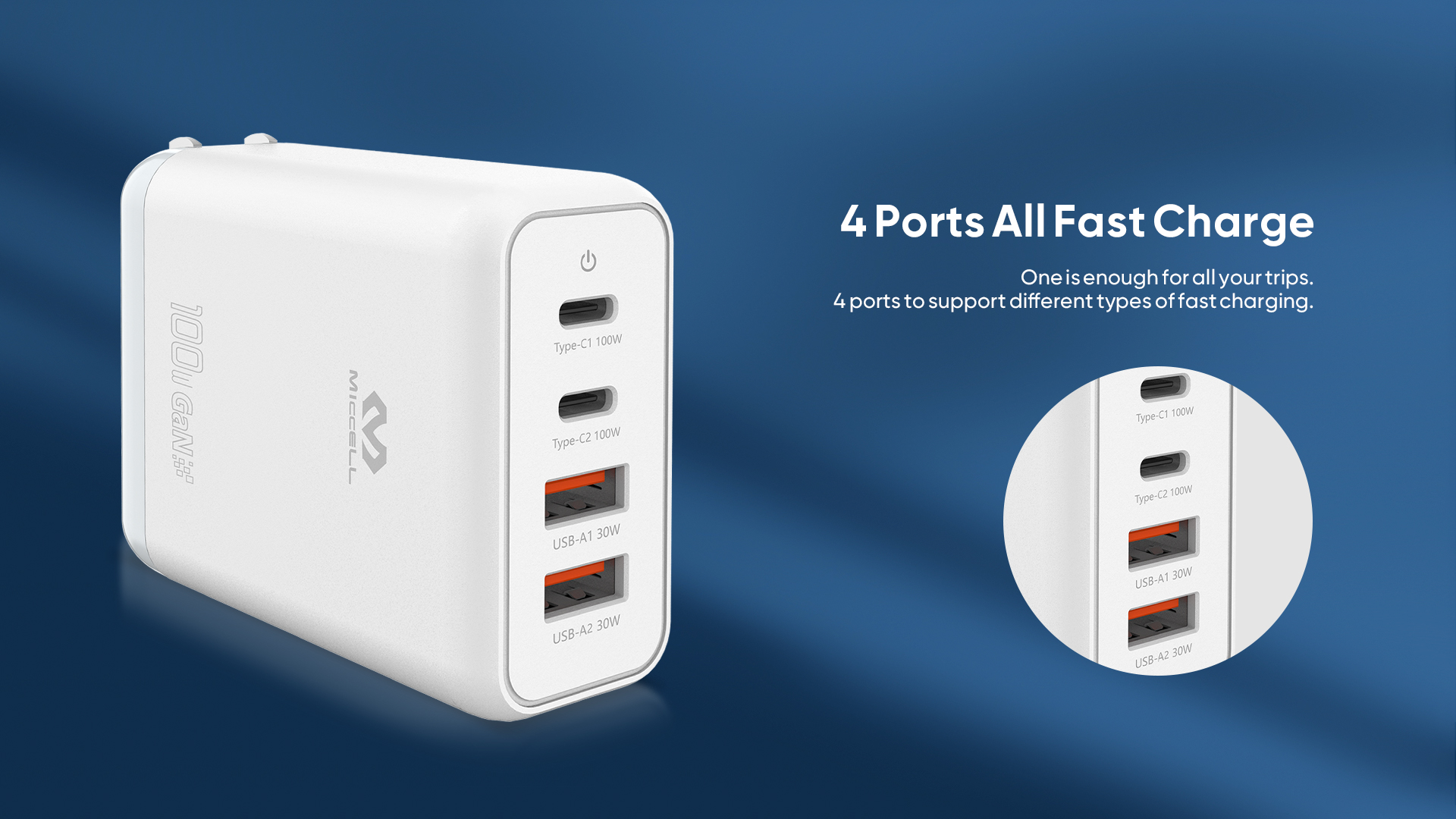 USB C GaN Charger