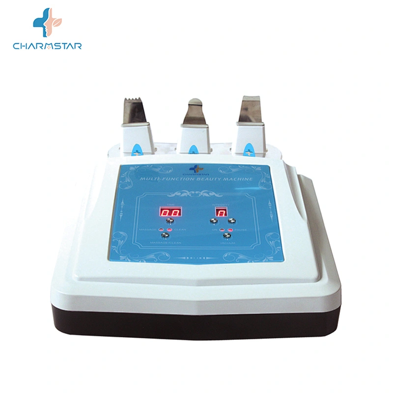 Microcurrent 3 in 1ultrasonic skin scrubber facial machine