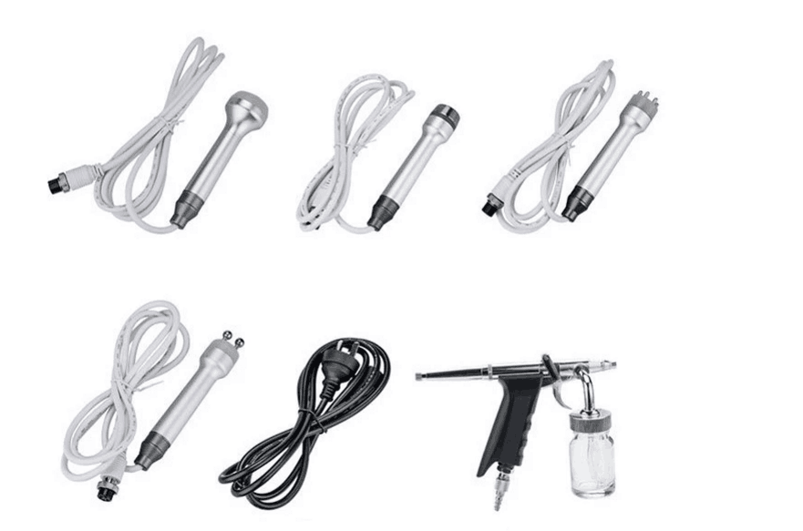 7 in 1 galvanic oxigen hydra water dermabrasion facial beauty instrument machine