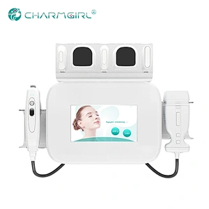 Meizi keep selling  hifu lipo machine with 2 handles 5 cartridges for beauty salon face lifting