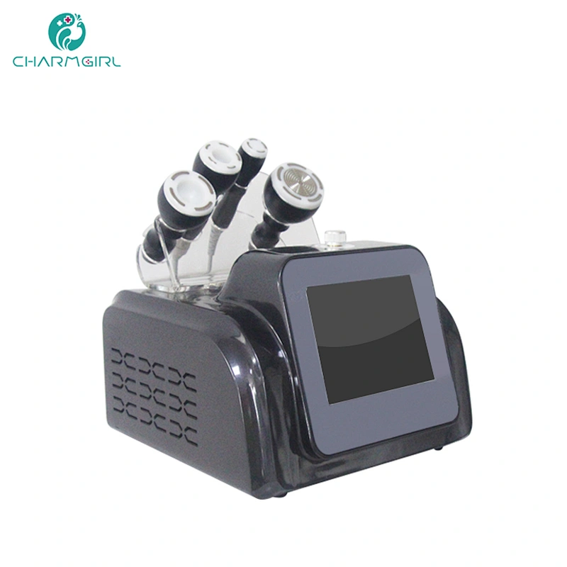 RF vacuum cavitation machine for body shape and face lifting and lymphatic drainage
