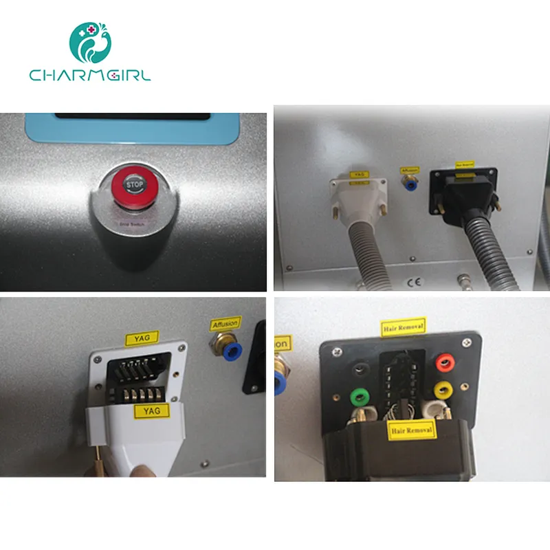 Hottes ipl shr hifu hair removal laser machine