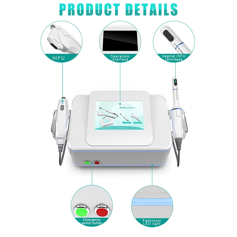 HIFU face and HIFU vaginal machine for beauty salon