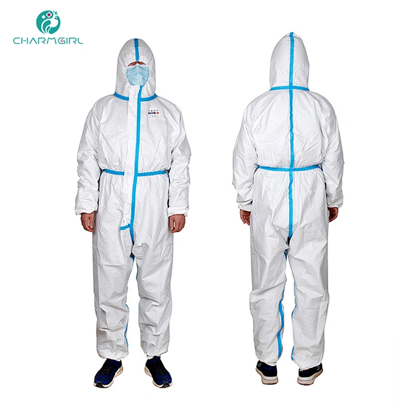 Meizi disposable protective coverall safety suit