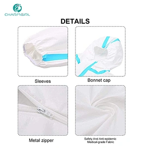 Meizi disposable protective coverall safety suit