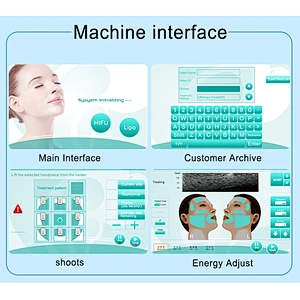 MeiZi 2021 Newest 9D HIFU + LIPO 2 in 1 face body treatment beauty machine