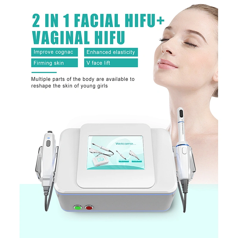 HIFU face and HIFU vaginal machine for beauty salon