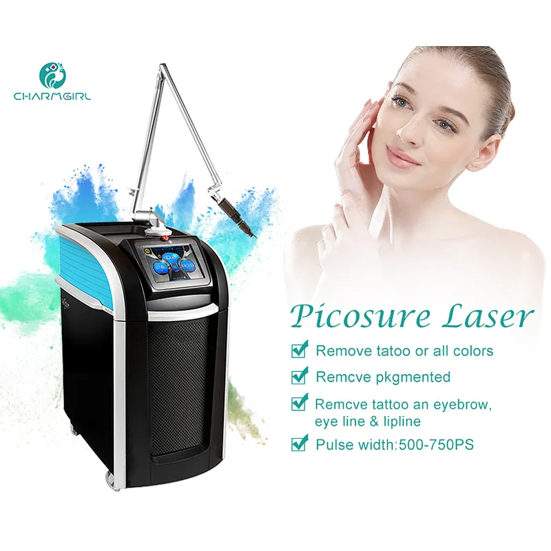 Portable picosecond 755nm/ 532nm/1064nm picosecond laser